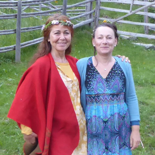 Bianca Wienert und Brigitte Behr